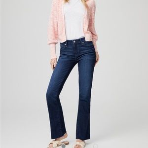 Paige Laurel Canyon Boot Cut Stretch Jeans Women’s size 32 XL Size 14